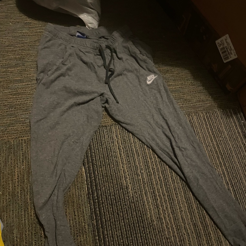 Grey never worn Nike joggers